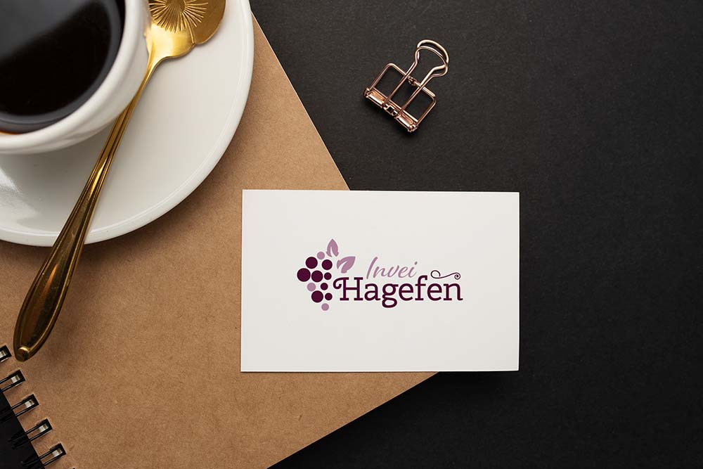 invei hagefen logo mockup